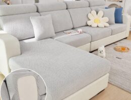 Universal L Shape Sectional Sofa Slipcover