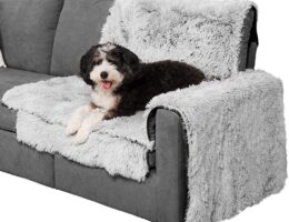 Furhaven Corner Cushion Seat Cover for Dogs & Cats